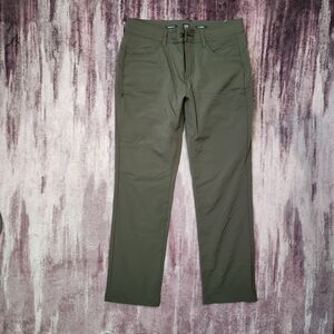 Prana Women's Olive Straight Leg Hiking Pants